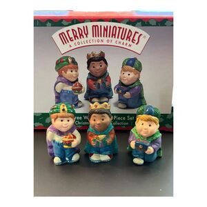 THREE WEE KINGS Nativity - 1997 Hallmark Merry Miniatures Christmas